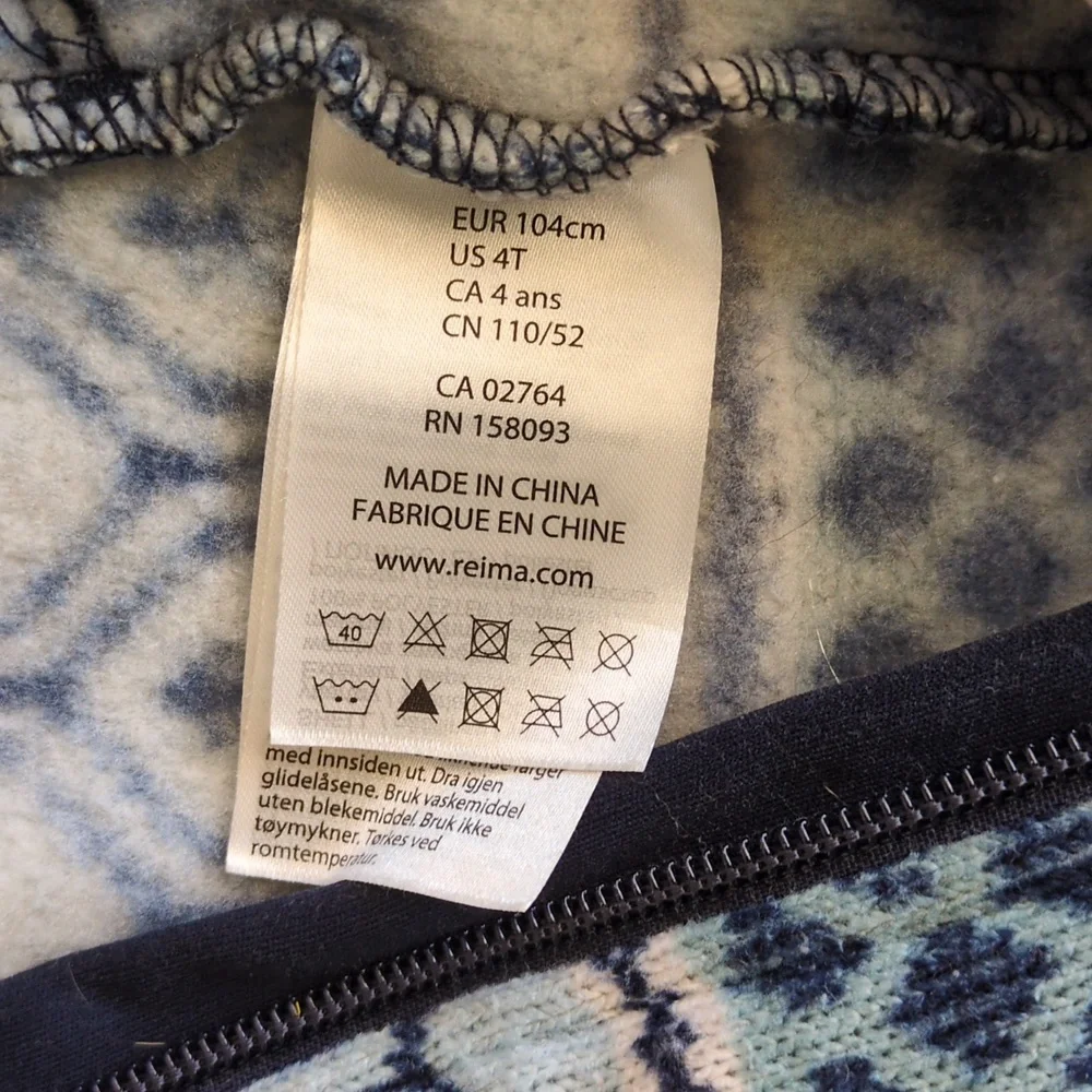 Reima Hoppu Jacquard-Knit Hooded Sweater - Picture 3 of 5